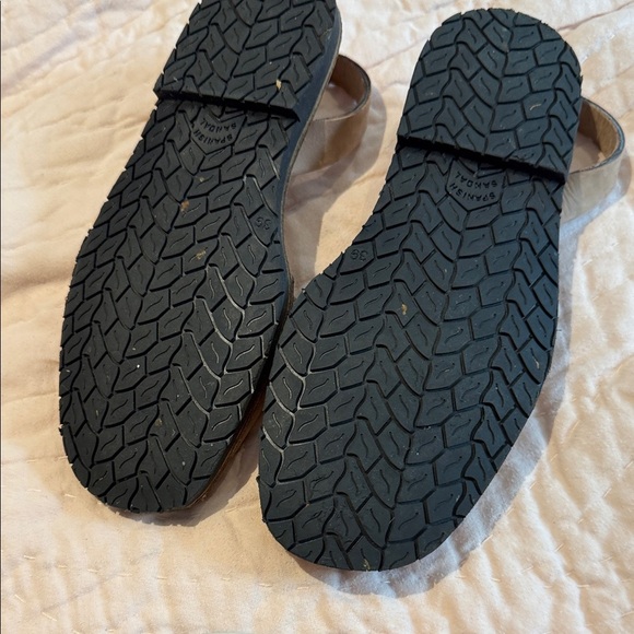 Spanish Sandal Co Women's Tan Leather Sandals 39 8.5 - Picture 4 of 6